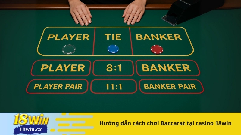 Hướng dẫn cách chơi Baccarat tại casino 18win
