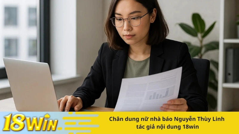 Chân dung nữ nhà báo Nguyễn Thùy Linh – tác giả nội dung 18win